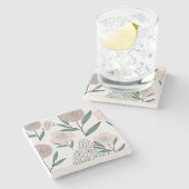 バラ ストーンコースター (横)