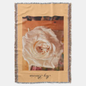 バラ スローブランケット (正面縦)