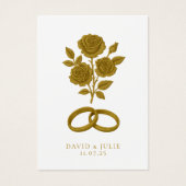 バラ&ズ結婚バンドカトリック祈りの言葉キープサケ (正面)