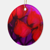 バラ セラミックオーナメント (左)