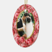 バラ セラミックオーナメント (左)