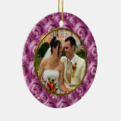 バラ セラミックオーナメント (右)