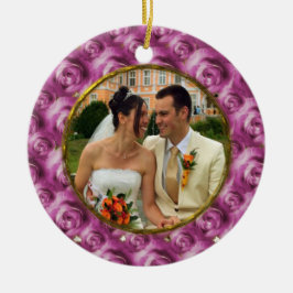 バラ セラミックオーナメント