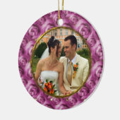 バラ セラミックオーナメント (左)