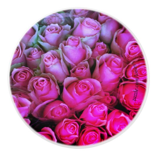 バラ セラミックノブ (正面)