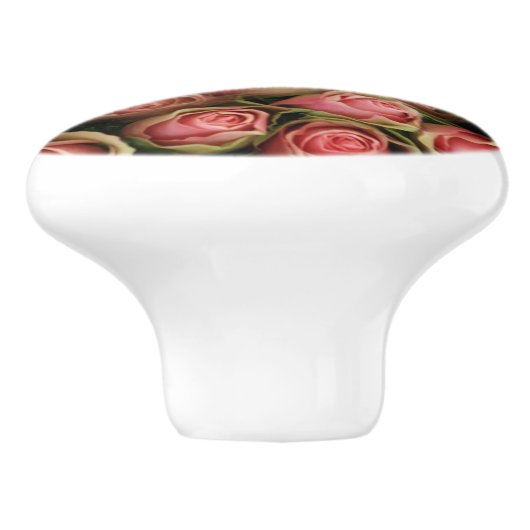 バラ セラミックノブ (側面)