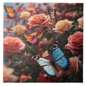 バラ タイル (正面)