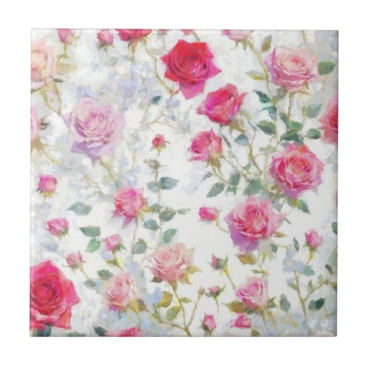 バラ タイル (正面)