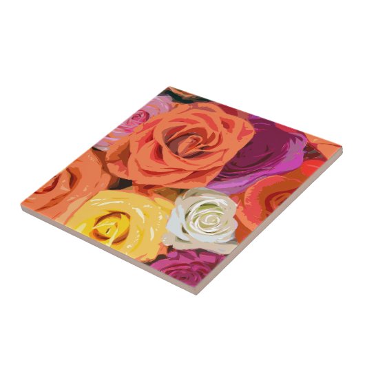 バラ タイル (側面)