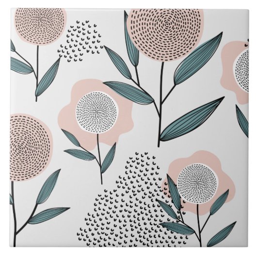 バラ タイル (正面)