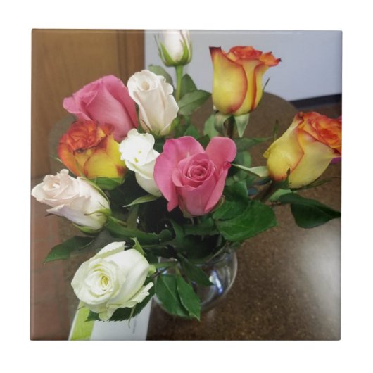 バラ タイル (正面)