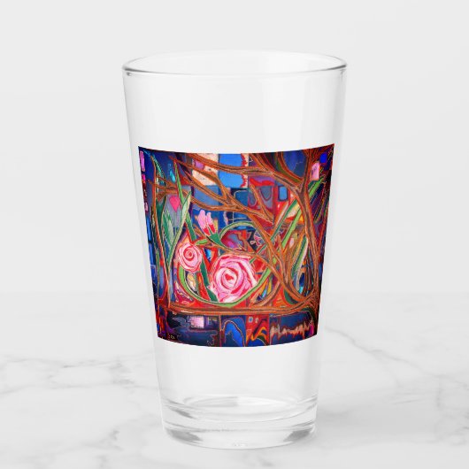 バラ タンブラーグラス (正面)