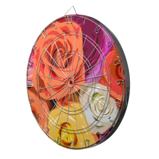 バラ ダーツボード (正面右)