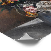 バラ、チューリップ、ライラック | ロビスコリント ポスター (角)