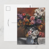 バラ、チューリップ、ライラック | ロビスコリント ポストカード (正面/裏面)