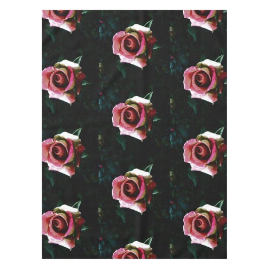 バラ テーブルクロス (正面)