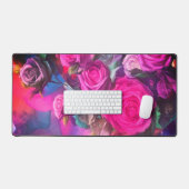 バラ デスクマット (キーボード&マウス)