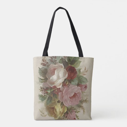 バラ トートバッグ (裏面)