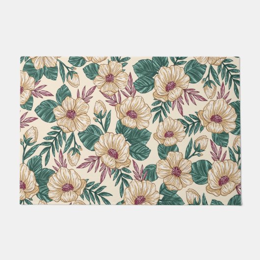 バラ ドアマット (正面)