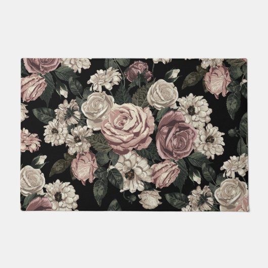 バラ ドアマット (正面)