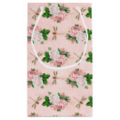 バラ・ドラゴンフライ系(デザイン2) スモールペーパーバッグ (裏面)