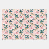 バラ・ドラゴンフライ系(デザイン2) ラッピングペーパーシート (正面3)