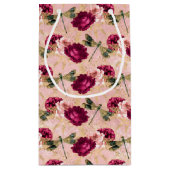 バラ・ドラゴンフライ系(デザイン4) スモールペーパーバッグ (裏面)