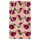 バラ・ドラゴンフライ系(デザイン4) スモールペーパーバッグ (正面)