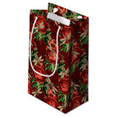バラ・ドラゴンフライ系(デザイン5) スモールペーパーバッグ (裏面アングル)