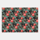 バラ・ドラゴンフライ系(デザイン5) ラッピングペーパーシート (正面3)