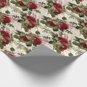 バラ・ドラゴンフライ系(デザイン7) ラッピングペーパー (角)