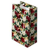 バラ・ドラゴンフライ系(デザイン8) スモールペーパーバッグ (裏面アングル)