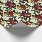 バラ・ドラゴンフライ系(デザイン8) ラッピングペーパー (角)