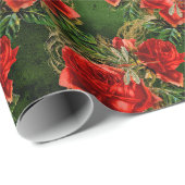 バラ・ドラゴンフライ・シリーズ(デザイン12) ラッピングペーパー (ロールコーナー)