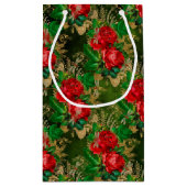 バラ・ドラゴンフライ・シリーズ(デザイン13) スモールペーパーバッグ (裏面)