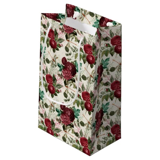 バラ・ドラゴンフライ・シリーズ(デザイン14) スモールペーパーバッグ (裏面アングル)