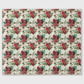 バラ・ドラゴンフライ・シリーズ(デザイン14) ラッピングペーパー (フラット)