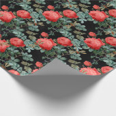 バラ・ドラゴンフライ・シリーズ(デザイン15) ラッピングペーパー (角)
