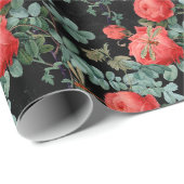 バラ・ドラゴンフライ・シリーズ(デザイン15) ラッピングペーパー (ロールコーナー)