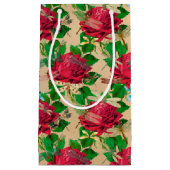 バラ・ドラゴンフライ・シリーズ(デザイン16) スモールペーパーバッグ (正面)