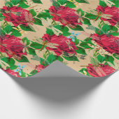 バラ・ドラゴンフライ・シリーズ(デザイン16) ラッピングペーパー (角)