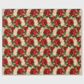 バラ・ドラゴンフライ・シリーズ(デザイン17) ラッピングペーパー (フラット)