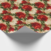 バラ・ドラゴンフライ・シリーズ(デザイン17) ラッピングペーパー (角)