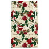 バラ・ドラゴンフライ・シリーズ(デザイン18) スモールペーパーバッグ (裏面)