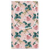 バラ・ドラゴンフライ・シリーズ(デザイン6) スモールペーパーバッグ (裏面)