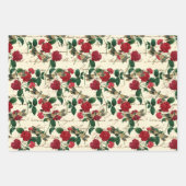 バラ・ドラゴンフライ・シリーズ(デザイン6) ラッピングペーパーシート (正面3)