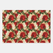 バラ・ドラゴンフライ・シリーズ(デザイン6) ラッピングペーパーシート (正面2)