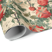 バラ・ドラゴンフライ・シリーズ(デザイン9) ラッピングペーパー (ロールコーナー)