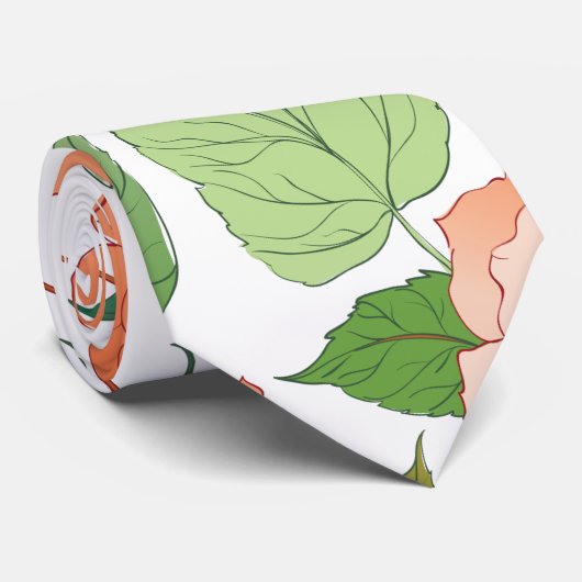 バラ ネクタイ (ロール)