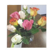 バラ ノートパッド (正面)